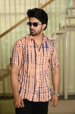 Bagru Handblock Printed Cotton Designer Multicolor Men’s Shirt